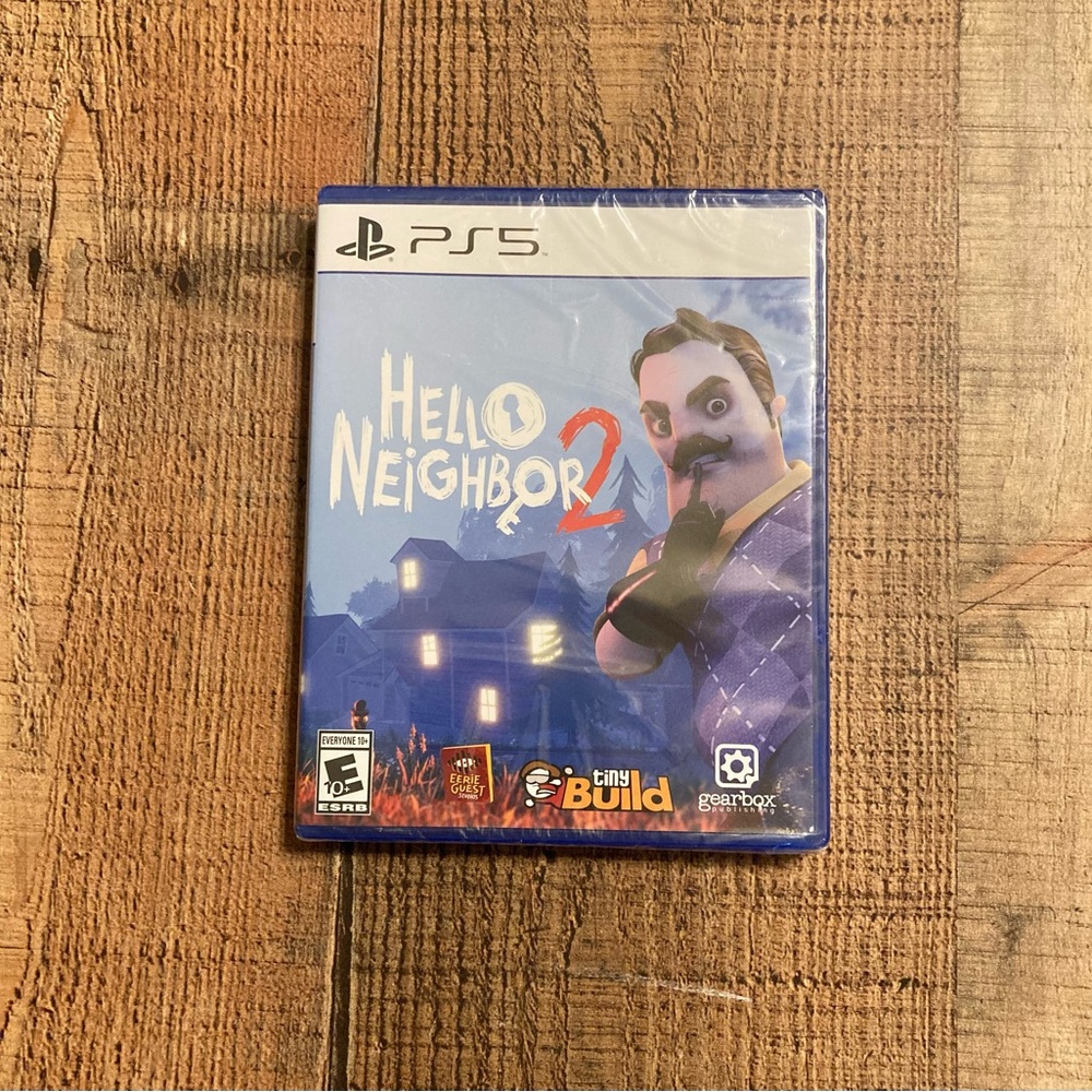 Hello Neighbor 2 PS5 PlayStation 5 tinyBuild Gearbox Stealth Horror Game New